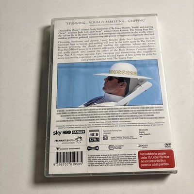 The Young Pope - Season 1 (DVD, 2016) Jude Law, Silvio Orlando Region 4
