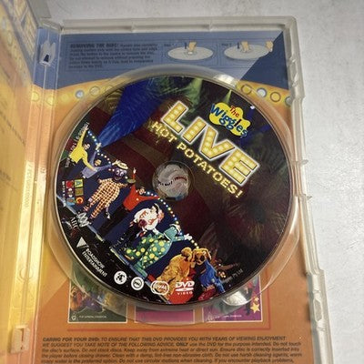 The Wiggles - Live Got Potatoes! (DVD, 2005) Region 4