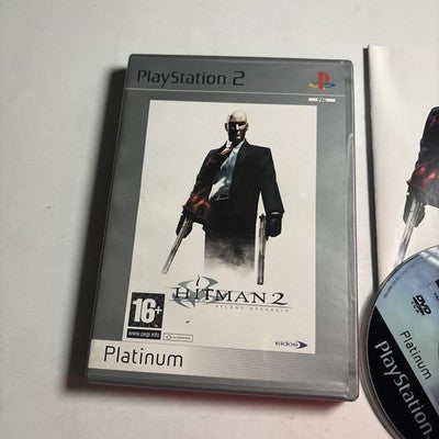 Hitman 2 Silent Assassin (Sony PlayStation 2 PS2) PAL Complete w/ Manual