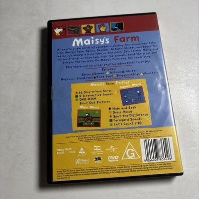 Maisy's Farm (DVD, 2000) Region 4,2