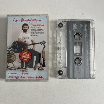 Kevin Bloody Wilson – Your Average Australian Yobbo (Cassette, 1986) Australia