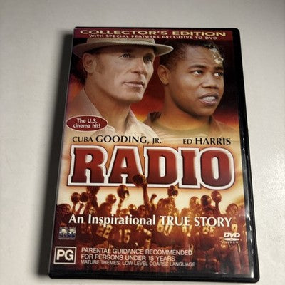 Radio (DVD, 2003) Cuba Gooding Jr, Ed Harris Region 4