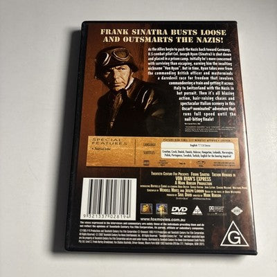 Von Ryan's Express (DVD, 1965) Frank Sinatra Region 4