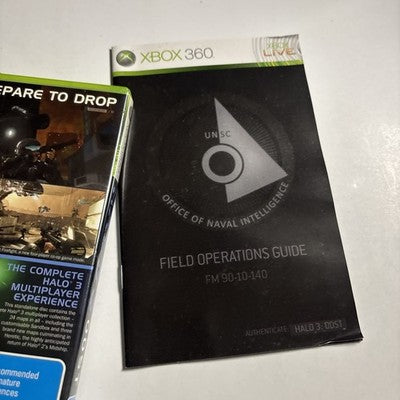 Halo 3 ODST Xbox 360  with Manual PAL