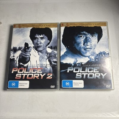 Jackie Chan's Police Story 1 & 2 (Special Collector's Edition, DVD 1985) Region4