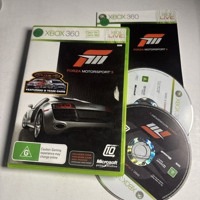 Forza Motorsport 3 - Xbox 360 Game [PAL] 2 Disc Set - With Manual