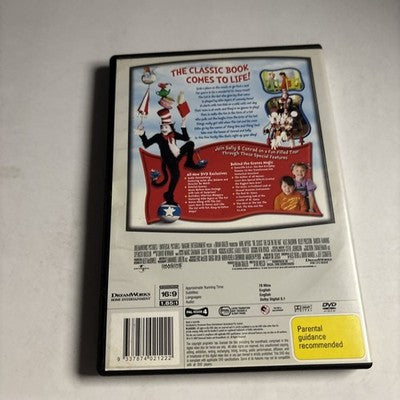 Dr. Suess' the Cat in the Hat (DVD, 2003) Mike Myers Region 4