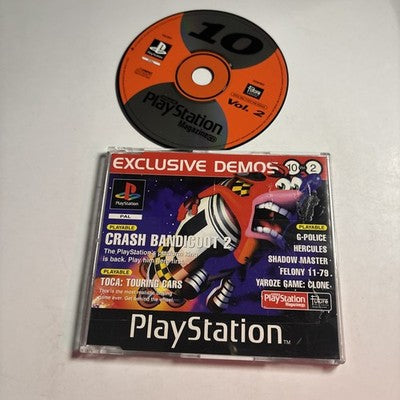 Official UK Playstation Magazine CD Demo Disc Disc 10 Vol 2 PAL