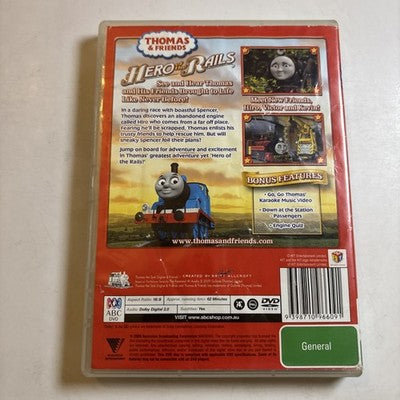 Thomas & Friends - Hero of the Rails (DVD, 2009) Region 4