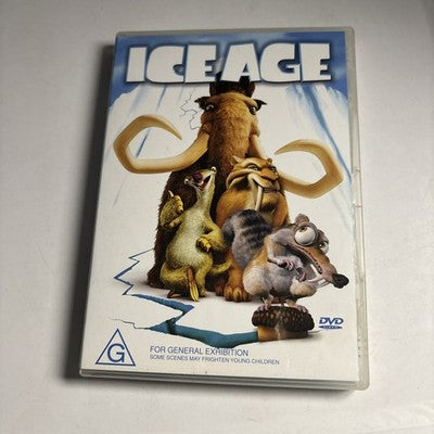 Ice Age (DVD, 2001) Jack Black, John Leguizamo, Denis Leary, Region 4