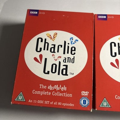 Charlie and Lola: Absolutely Complete Collection DVD Region 4,2 *Missing 2-Disc*