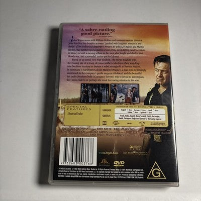 The Horse Soldiers (DVD, 1959) John Wayne Region 4 NEW