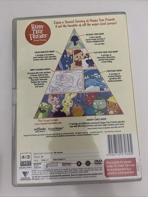 Happy Tree Friends: Second Serving (DVD, 2002) Animation Region 4