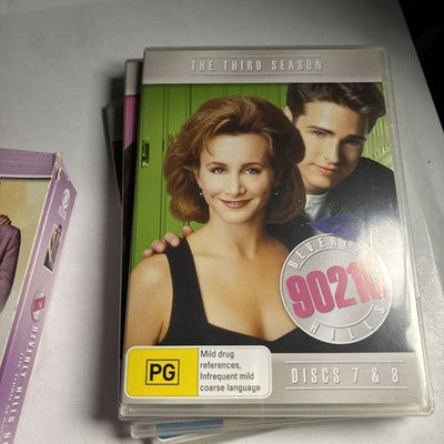Beverly Hills 90210 : Season 3 (DVD, 1990) Tori Spelling, Luke Perry Region 4