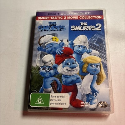 The Smurfs 2 / the Smurfs (DVD, 2013) Region 4,2