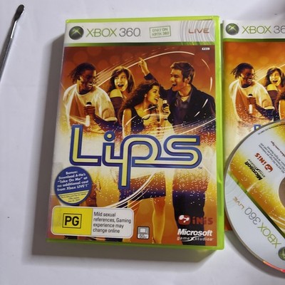 Lips Microsoft Xbox 360 Manual PAL
