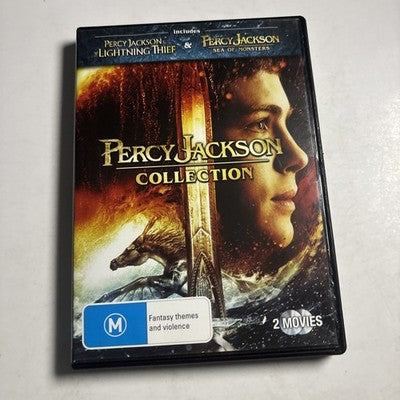 Percy Jackson: The Lightning / Thief Sea Of Monsters DVD Region 4