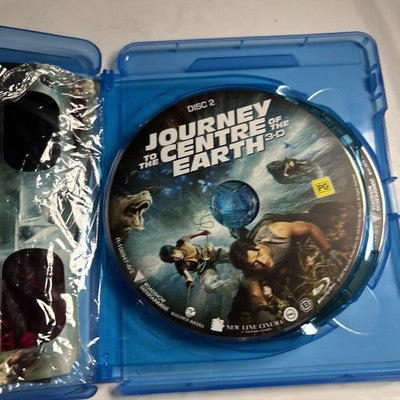 Journey To The Center Of The Earth (Bluray 3D, 2007) Region B