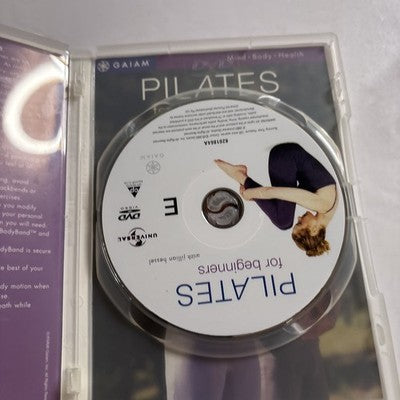 GAIAM: Pilates for Beginners (DVD, 2002) Jillian Hessel Region 4