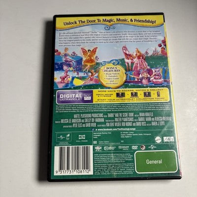 Barbie and the Secret Door (DVD, 2013) Region 4,2