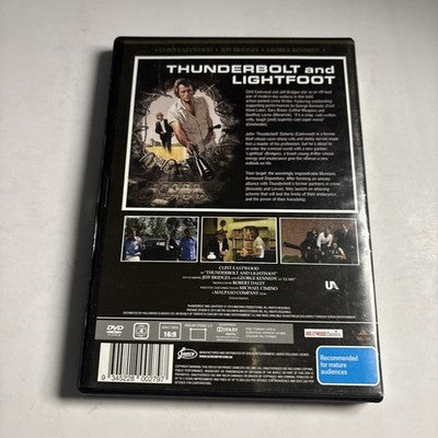 Thunderbolt and Lightfoot (DVD, 1974) Clint Eastwood Region 4