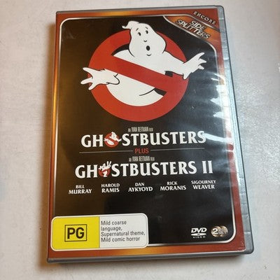 Ghostbusters / Ghostbusters II (DVD, 2-Disc) Region 4