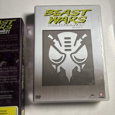 Beast Wars - Transformers : Season 2 (DVD, 1996) Region 4 *Missing 1 Disc*