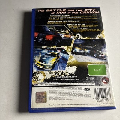 Need For Speed Carbon -  Sony PlayStation 2 PS2 Game PAL