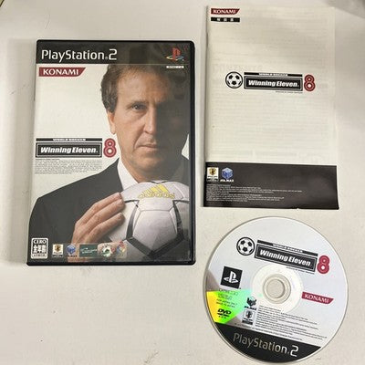 World Soccer Winning Eleven 8 2004 PS2 Sony PlayStation NTSC-J Japanese Complete