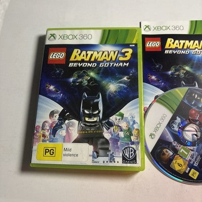 LEGO BATMAN 3: BEYOND GOTHAM - for XBox 360 - Complete w Manual PAL