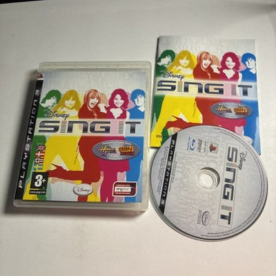 Disney Sing It Sony Playstation 3 PS3