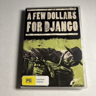A Few Dollars for Django (DVD, 1996) Anthony Steffen Region 4 NEW