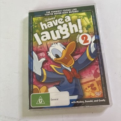 Disney Have a Laugh : Volume 2 (DVD, 2011) Region 4 *New Sealed*