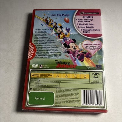 Mickey Mouse Clubhouse - I Heart Minnie (DVD, 2011) Region 4 *New Sealed*