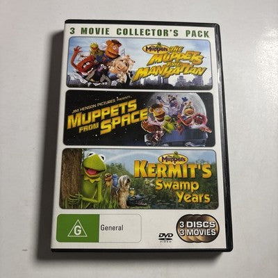 The Muppets Take Manhattan / Muppets from Space / Kermit's Swamp Years (DVD)