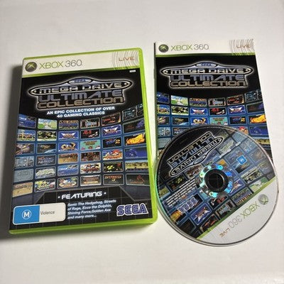 Sega Mega Drive Ultimate Collection for Xbox 360 Manual PAL