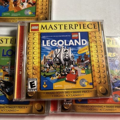Lego Masterpiece: Loco, Chess, Legoland, Racers PC CDROM 1999