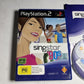 Singstar '90s (Sony PlayStation 2, 2007) PS2 Manual PAL