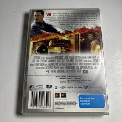 12 Rounds (DVD, 2009) John Cena Region 4