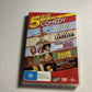 Liar Liar / Bill & Ted / Major Payne / Baseketball / Happy Gilmore DVD Region 4