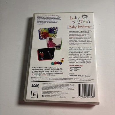 Baby Einstein - Baby Beethoven (DVD, 2002) Region 4