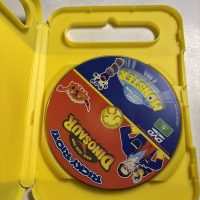 Ricky Riot! Double Craft Episode Make Your Own Dinosaur / Monster DVD Region 4
