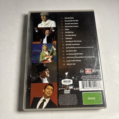 Celtic Thunder - It's Entertainment (DVD, 2010) All Regions