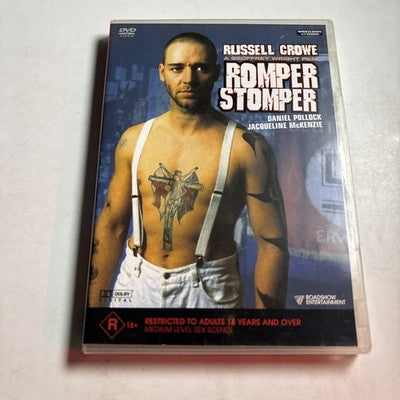 Romper Stomper (DVD, 1992) Russell Crowe Region 4