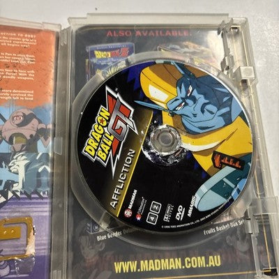 Dragon Ball Gt - Affliction (DVD, 2003) Region 4,2