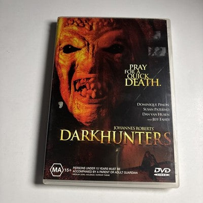Darkhunters (DVD, 2004) Dominique Pinon, Susan Paterno, Jeff Fahey Region 4