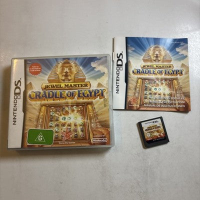 Jewel Master: Cradle of Egypt Nintendo DS Game Manual