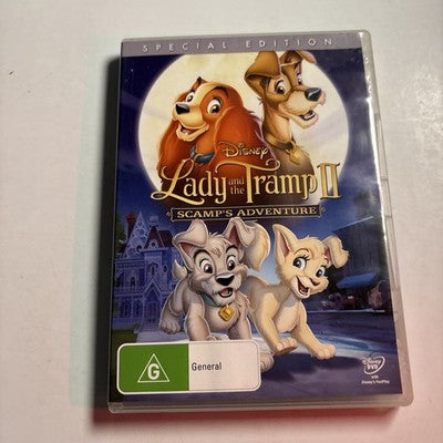 Lady and the Tramp II - Scamp's Adventure (DVD, 1999) Region 4