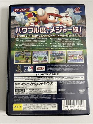 Jikkyou Powerful Major League Baseball MLB PS2 NTSC-J Japanese Complete