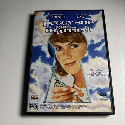 Peggy Sue Got Married (DVD, 1986) Kathleen Turner, Nicholas Cage Region 4